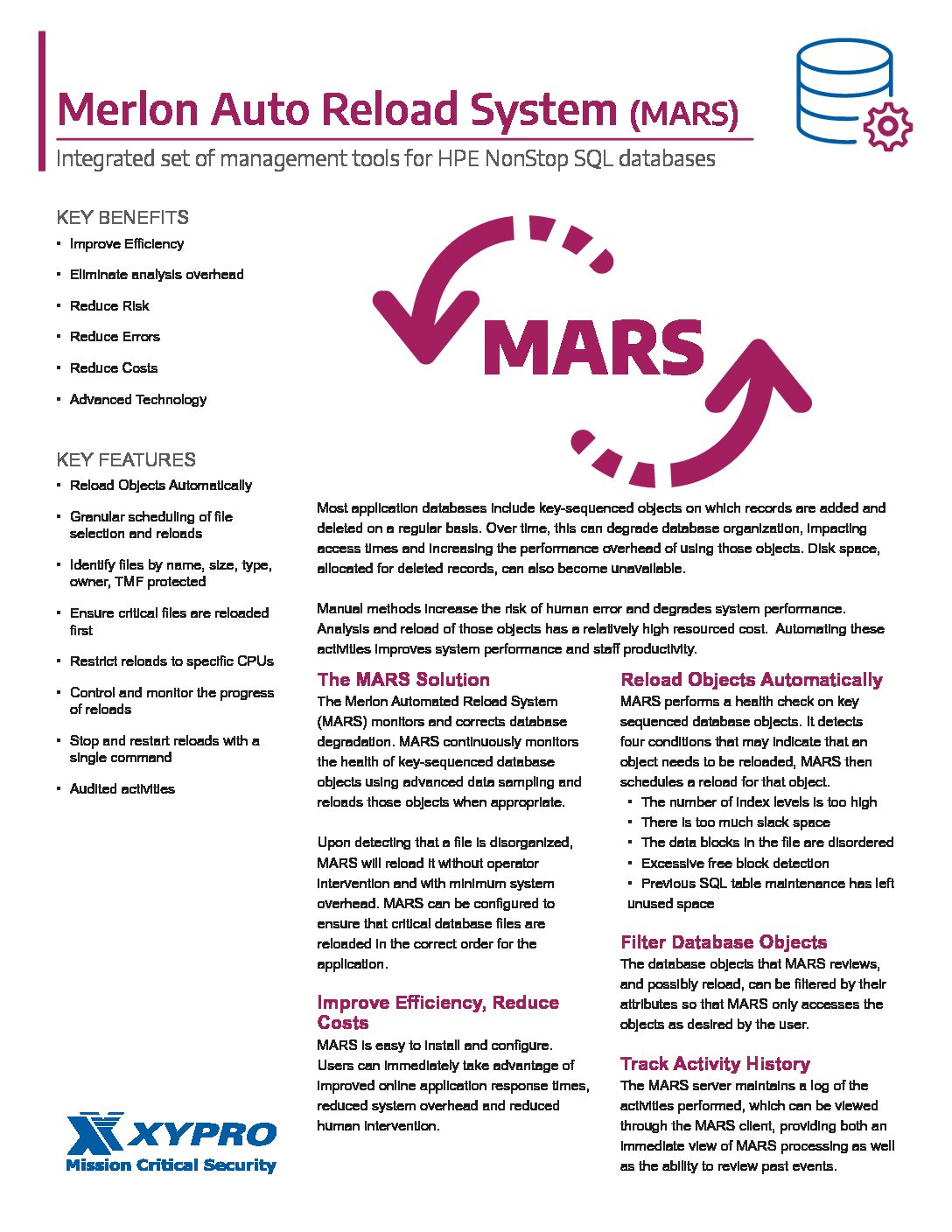 Merlon MARS Datasheet Download (PDF)