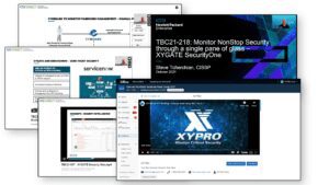 Screen grabs of Sessions from HPE NonStop TBC 2021