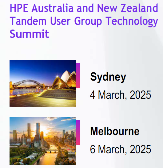 AZNZ HPE NonStop User Group 2025